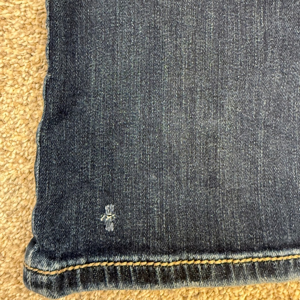 BKE Stella Bootcut Jeans 29 XL Dark Wash Embroidered Contrast Stitch Denim - Picture 4 of 12